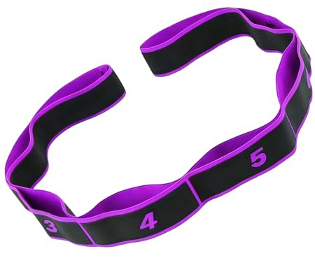 Banda Elástica De Estiramiento para Baile Banda Resistencia Ejercicio Físico con Número Cuerda Tracción Ejercicio Equipo Entrenamiento Resistencia Femenino Fácil