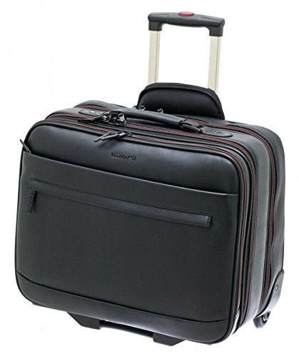 Bowatex Aktenkoffer Pilotenkoffer Trolley Schwarz 46 cm Davidts