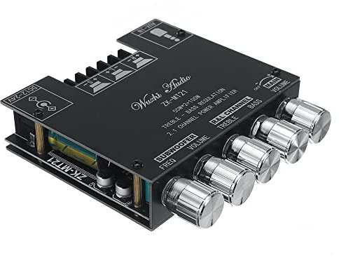 WANGCL Module amplificateur audio ZK-MT21 2.1 canaux Bluetooth numérique carte amplificateur de puissance