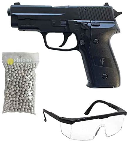 Saigo Defense Pack Pistola de Airsoft Modelo SG00003 con Muelle/Material: Plástico de Alta Resistencia/Potencia 0.5 Joule/Entregado con Accesorios