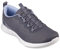 Skechers Damen Vapor Foam Dampfschaum Lite, Charcoal Mesh/Light Blue Trim,41 EU
