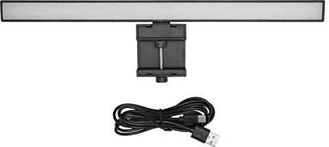 Joyzan Screen Monitor Light Bar,Monitor Lamp Touch Control LED Hanging Curved Bar Computer Desk Electronic Reading 3 Color Temperature Modes Timing Function for Office Home Game