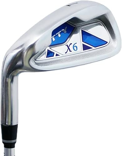 Mazza da Golf per Mancini Ferro Adulto Uomo Donna Pratica di Golf con Asta in Acciaio Grafite Golf di Precisione Mazza Singola, with Graphite Rod
