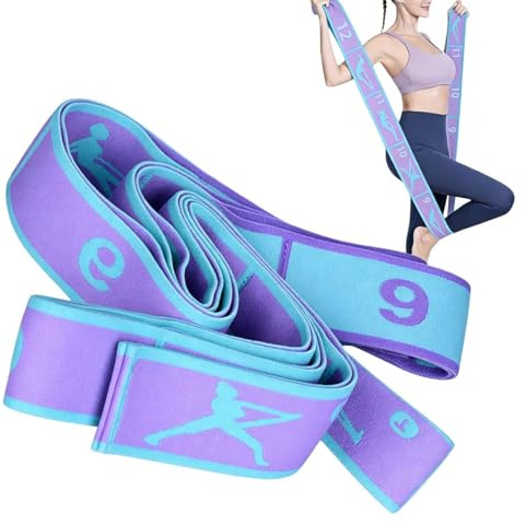 Bandas de resistencia de Pilates Correa de estiramiento portátil