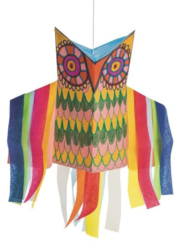 S&S Worldwide Owl Windsock Craft Kit (Pack of 28)