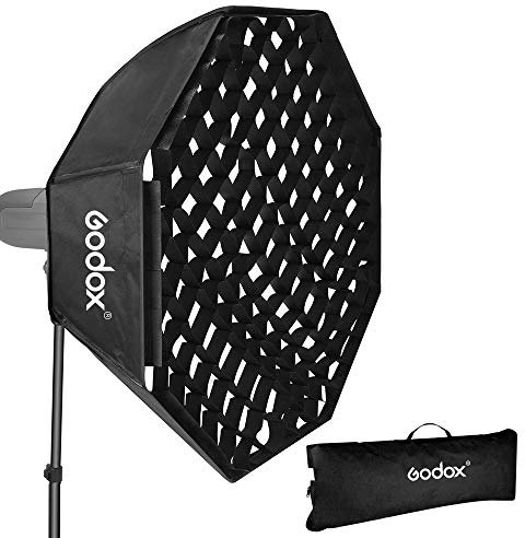 GODOX 95cm Octágono Rejilla Softbox Bowens Mount para Fotografía Studio Flash LED Iluminación (SB-FW95CM)