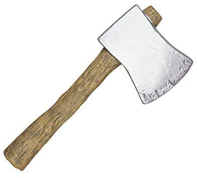 Horror-Shop Une Hache De Bûcheron Réaliste