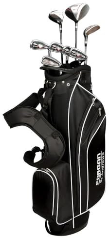 Forgan F100 Golf Clubs Set with Bag, Graphite/Steel, Mens Right Hand, 6-PW
