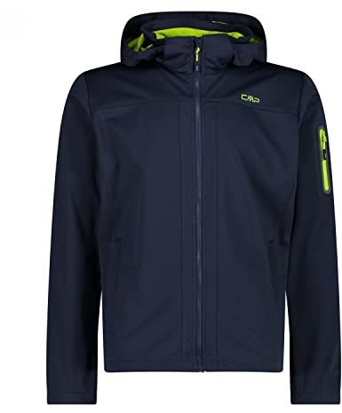 CMP Herren Light Softshell Jacke, b.Blue-Limegreen, 54