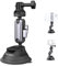 PGYTECH CapLock Saugnapf Halterung für DJI OSMO Action 5 Pro/4/3/Pocket 3/2, für Gopro Hero 13/12/11/10/9, für Insta360 Ace Pro 2/X5/X4/X3 Action Kamera mit 360° Doppelkopf Kugel und 1/4'' Schraube