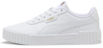 PUMA Damen Carina 3.0 Sneaker, White Gold, 42 EU