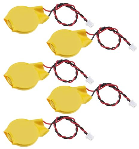 CMOS-Batterien BIOS CR2032 mit 2 Pins, 3 V, 5 Stück