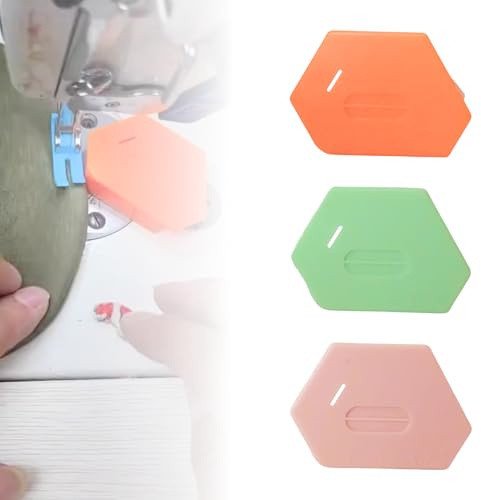 leruiyezs 3 pièces Guide Couture aimanté pour Machine à Coudre Lot de Guide de Couture magnétique avec Forte adhérence Ajustable pour Tissus Divers Compatible avec Machines à Coudre domestiques