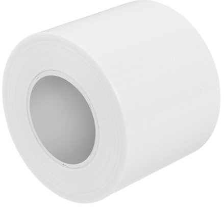 Ciieeo Self-adhesive Wood Edging Tape for Cabinets and Chairs, White Adhesive Tape with High Durability and Easy Installation, for Finishing Shelves and Bathrooms, Flexible Wood Trim