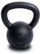 SUPRFIT - Econ Professional Kettlebell 10Kg - Pulverbeschichtete Kugelhantel aus massivem Gusseisen für Fitness, Crossfit & Krafttraining - Schwarze Kettlebells Hantel für Homegym und Fitnessstudios