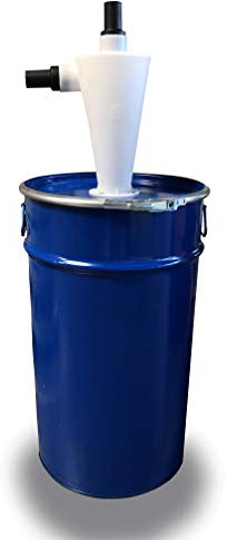BZT cyklon-avskiljare 60 l sugning dammavskiljare förseparator portalfräs