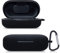 kwmobile Case Compatible with Razer Hammerhead True Wireless Case - Silicone Cover Holder for Earbuds - Black