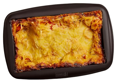 Lurch FlexiForm 85057 - Molde rectangular para lasaña (silicona, 18,5 x 10,5 x 4,5 cm), color marrón