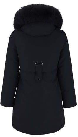 Generisch Damen Jacke Winterparka Mantel Schwarzer Steppmantel Für Damen Warme Wintermantel Lang Snowboardjacke Damen Beige Geeignet Für Drinnen Und Draußen