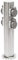 Columna 4 enchufes exterior de acero inoxidable 230V, toma corriente jardín, grado protección IP44