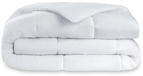 SOMNI HOME Edredon Relleno para Funda Nordica Tacto Pluma. Microfibra y Fibra Hueca. Blanco Acolchado. Diseño y Calidad. 400 gr. Matrimonio 240x220 cm Cama 150 cm