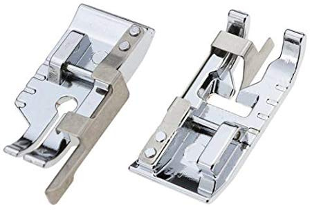 Sew-link Pack of Stitch in Ditch Foot and 1/4''(Quarter Inch) Quilting Patchwork for Singer Janome Brother Babylock Machine