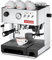 La Pavoni Domus - Máquina de café expreso/capuchino - Molinillo cónico integrado con 7 ajustes - Cuerpo de acero inoxidable - Depósito de agua de 2,7 l - Varita de vapor turbo y caldera de latón