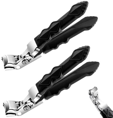 Outfany MaîTre Coupe-Pro，2024 Nouveau Dotmalls ClipMaster Pro，Grishay ClipMaster Pro，Coupe Ongles Pieds Dur Et Epais，Avec TêTe InclinéE，Pour Personnes âGéEs（2PCS）