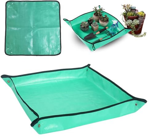 WUSJCOF Tapis de Rempotage de Plantes 1 pièce, de Jardinage Imperméable, de Plantation de Fleurs Pliable, pour Plantes Succulentes et Semis, Jardin intérieur, Plant Care, Terreau, Table