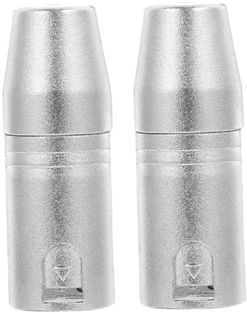 DIYEAH 2pièces Adaptateur XLR vers Prise XLR Mâle Broches Prise Femelle Adaptateur Audio Accessoire Microphone