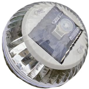 Psdndeww Lampes solaires flottantes pour piscine avec design LED coloré texture ABS pour une utilisation en extérieur dans les piscines, étangs et jardins