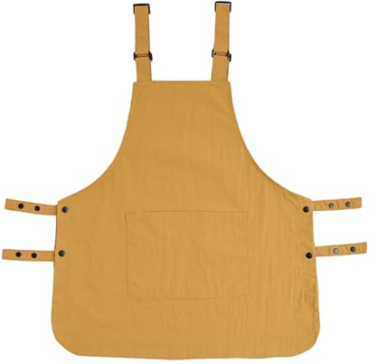 KASFDBMO A Grembiule Impermeabile Protettivo Con Tasche Multiple E Pancetta Laterale Per La Pittura Giardinaggio E Grembiule Per La Casa