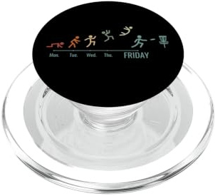 Disc-Golf-Jugador Disc-Golfing Vintage Weekend Disc-Golf PopSockets PopGrip para MagSafe