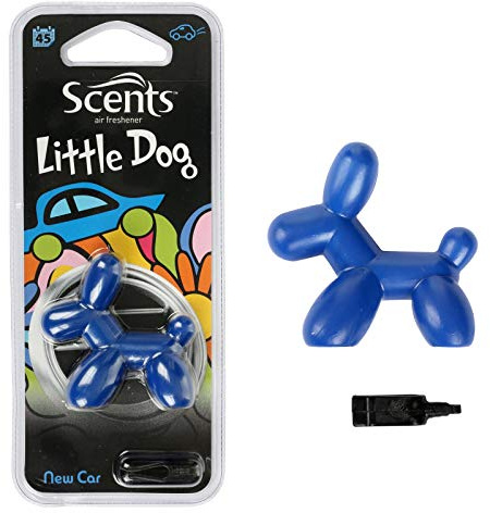 Scents Little Dog Car Vent Clip Air Freshener - New Car