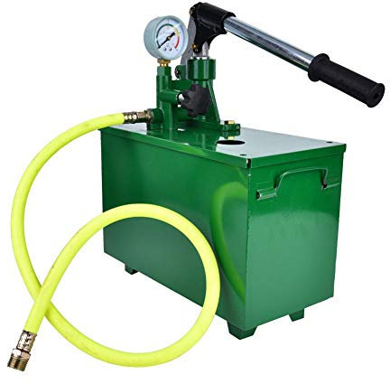 Pompa manuale idraulica di prova di pressione, 40KG 4MPA Pompa manuale per test di pressione manuale Perdita di tenuta Attrezzo idraulico di prova