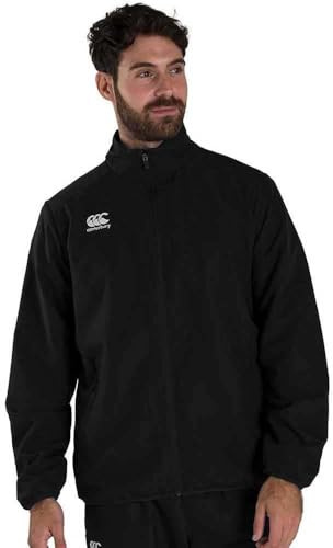 Canterbury Men's Club Track Jacket, Black, L