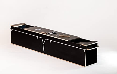 Marderfalle Lebendfalle - Wiederverwendbare Rattenfalle - Verkleidet mit Birkensperrholz Tierfalle Garten - Premium Marderfallen von Profis empfohlen - Robuste Ausführung (Extra, 115x31x35cm)