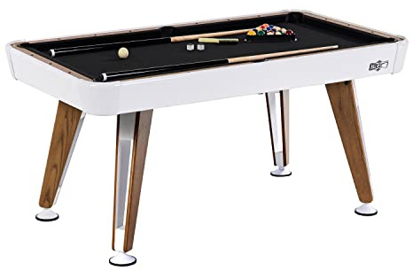 Hall of Games 5.5' Apex Drop Pocket Pool Table with Pool Ball and Cue Stick Set