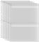 Kunststoff-Bindertaschen, A4-Format, 4 Löcher, wasserdicht, PVC-Ordner, lose Blätter, für lose Blätter, Planer, Einstecktaschen, für Fotos, Dokumente, Briefmarken und Stanzformen, 2 Fächer, 5 Stück
