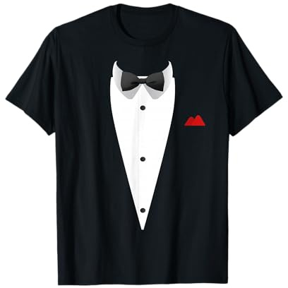 Tuxedo with Bowtie For Funny Wedding And Special Occasions T-Shirt