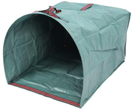 Depisuta Sacs à Déchets de Jardin Réutilisables, Grand Sac de Jardin de Type Pelle à Poussière, Collecteur de Feuilles Pliable, Sacs de Pelouse et de Feuilles, Conteneur de Déchets de (200L)