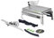 Festool Tischzugsäge CS 50 EBG-FLR PRECISIO (mit Kreissägeblatt WOOD UNIVERSAL, Winkelanschlag, Splitterschutz, Schiebestock, Zubehör-Garage, Innensechskantschlüssel)