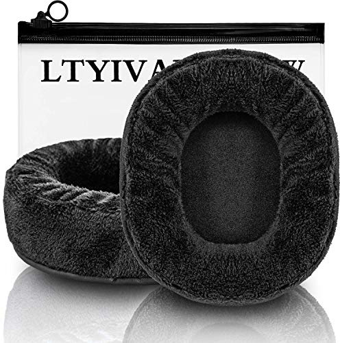 Replacement Ear Pads Compatible with ATH-M50x M50 M40, Arctis 7 Arctis Pro, ATH-WS1100iS, HD280 Pro, SRH 440, MDR-7506 V6 Headphone Memory Foam Earpads (Black Velvet)