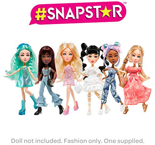 BANDAI – #SnapStar – Outfits & Fashion-Accessoires für #SnapStar Ankleidepuppen, 23 cm – Accessoires zur individuellen Gestaltung der Puppen