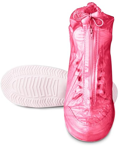 SULPO Copri scarpe impermeabili - Sovrascarpe riutilizzabile - Copriscarpe per pioggia - Copriscarpe antiscivolo - Copriscarpe pioggia