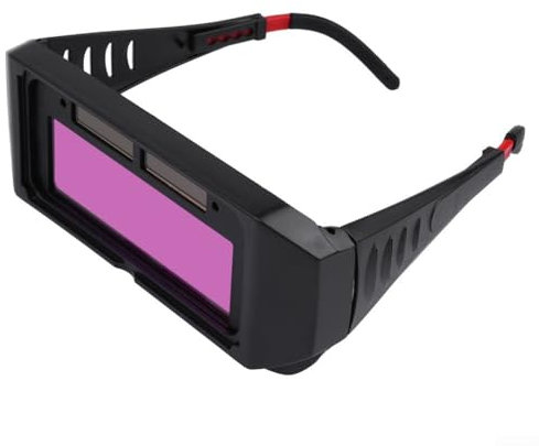 Uwithdanceme Schweißerbrille, automatisches Dimmen, Augenschutz, geeignet zum Schweißen und Schleifen