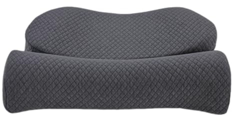 Dopsyesn Almohada Cervical con Soporte, Almohada de Espuma para Dormir de Lado, Cojín de Soporte para Cuello con Refrescante para Espalda Hombre Mujer Uso Diario Viajes Coche Dormitorio Noche Trabajo