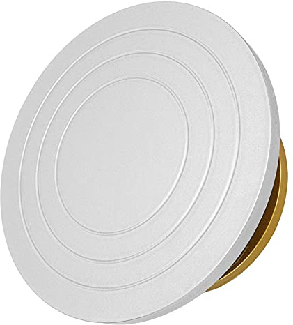 Zerodis Keramikhjul, PVC-profilsvängbord, 30 Cm Roterande Bord för Modellering Av Lera och Skulpturkonst (Plaststål)