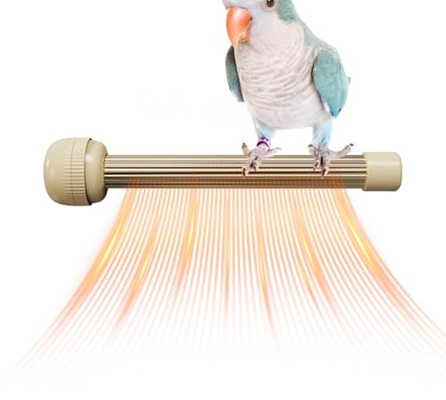 Fågelbursvärmare – uppvärmt abborre med anti-bett för papegojor och små husdjur | USB-driven resehängmatta för nattetid | inomhus flygplan, balkong, terrarievärmare för Conure, Kanariefågel,