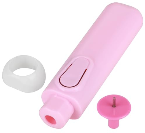 Hilitand DIY Curling Pen Quilling Electric Pen Slotted Paper Crafts Quilling Tool for DIY Scrapbooking Drawings 3D Craft Quilling Paper (Pink)